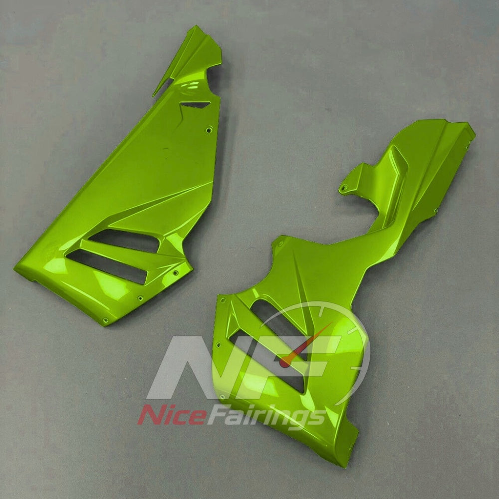 For Honda CBR1000RR-R 2024-2026 Green Black Custom Fairings with ABS Sportbike Plastics and Full Body Kit | NiceFairings - detail angle image