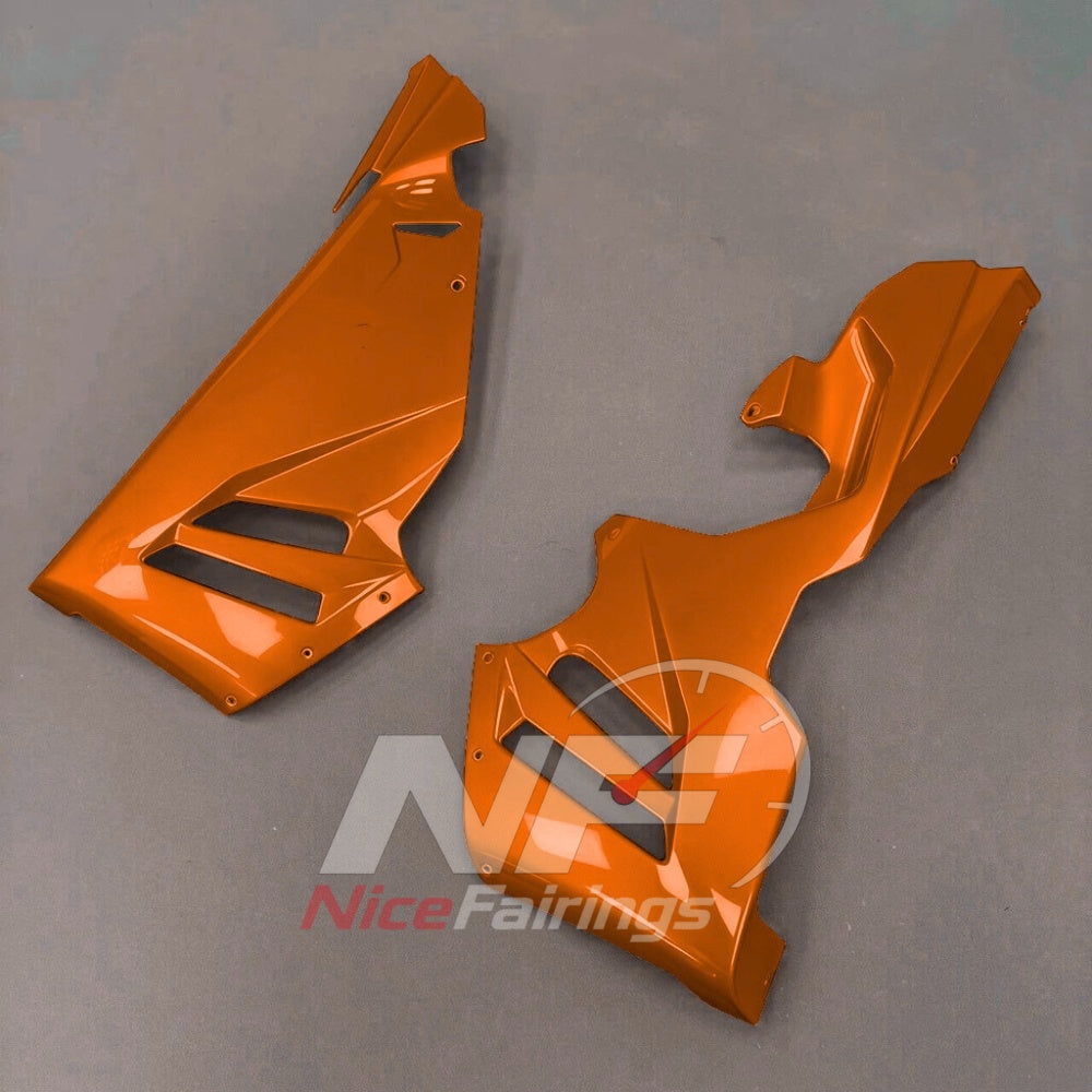 For Honda CBR1000RR-R 2024-2026 Orange Black Painted ABS Fairings with Complete Replacement Bodywork | NiceFairings - detail angle image