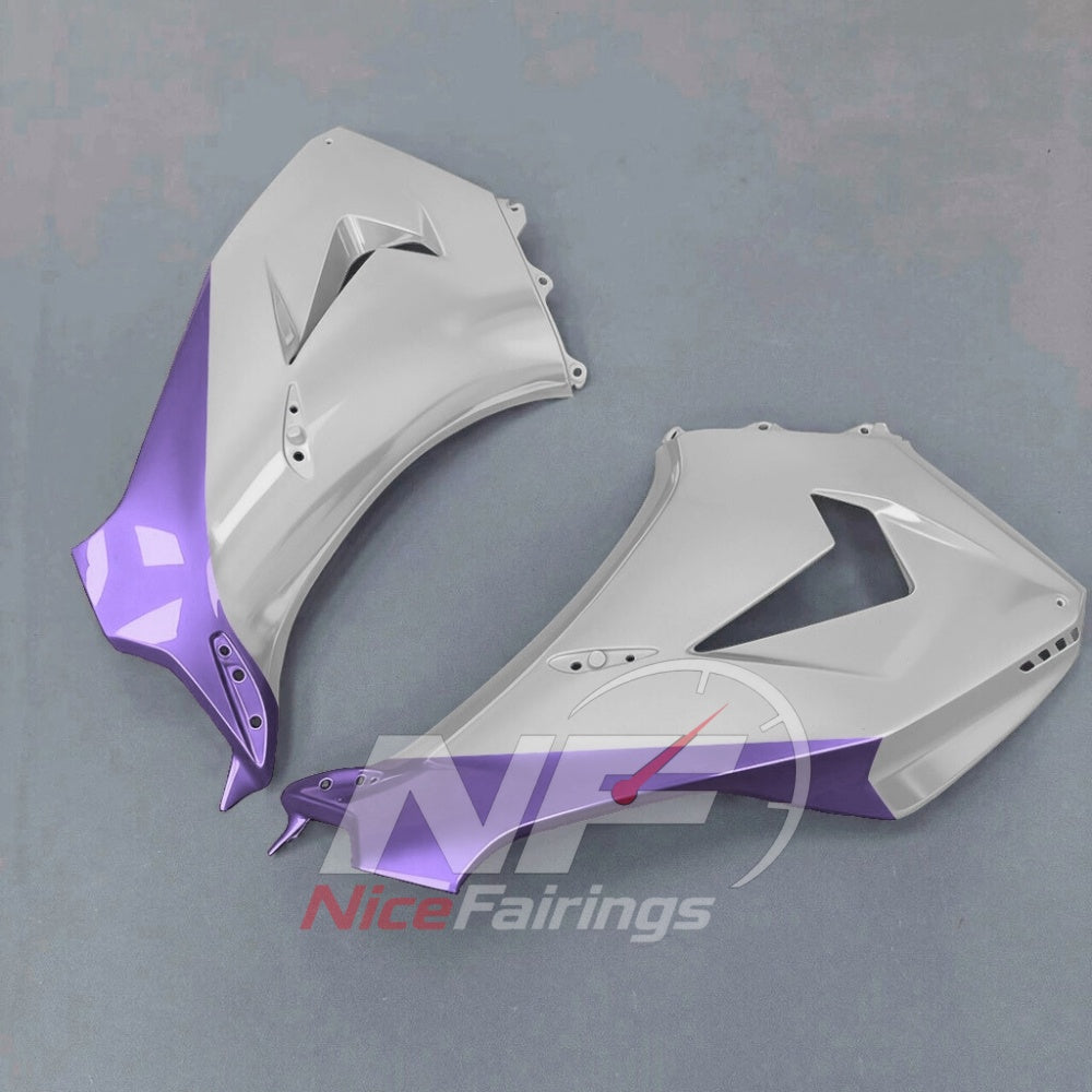 For Honda CBR1000RR-R 2024-2026 Purple Black Painted ABS Fairings with Complete Replacement Bodywork | NiceFairings - detail angle image