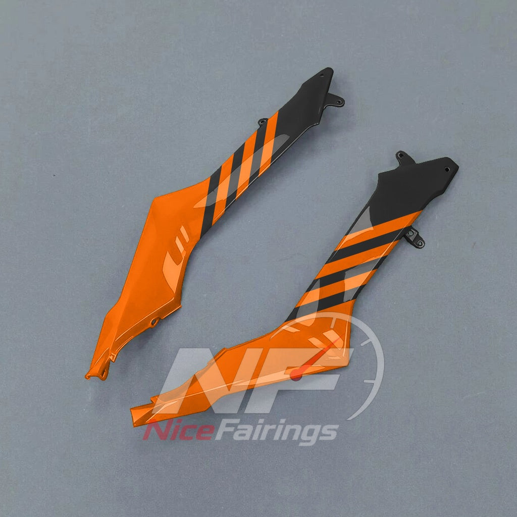 For Honda CBR1000RR-R SP 2024-2026 Orange Black Motorcycle Fairing Kit with Aftermarket Body Panels | NiceFairings - detail angle image
