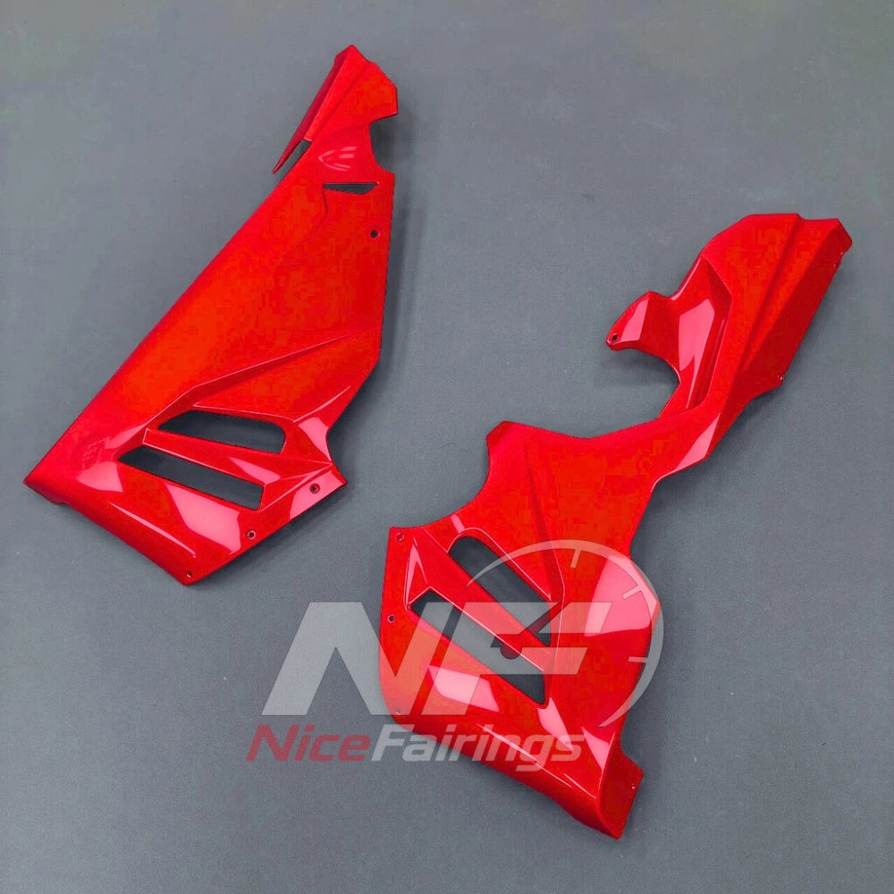 For Honda CBR1000RR-R 2024-2026 Red Black Custom Fairings with ABS Sportbike Plastics and Full Body Kit | NiceFairings - detail angle image