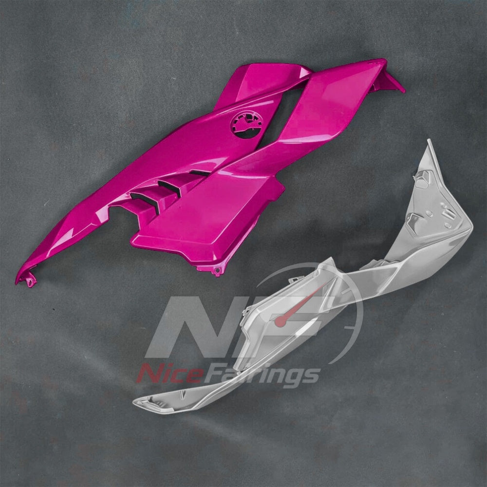 For BMW S1000RR 2025-2026 Pink Black Painted ABS Fairings with Complete Replacement Bodywork | NiceFairings - detail angle image