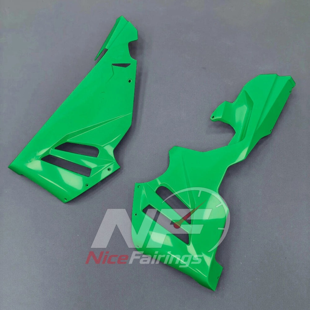 For Honda CBR1000RR-R 2024-2026 Green Black Painted ABS Fairings with Complete Replacement Bodywork | NiceFairings - detail angle image