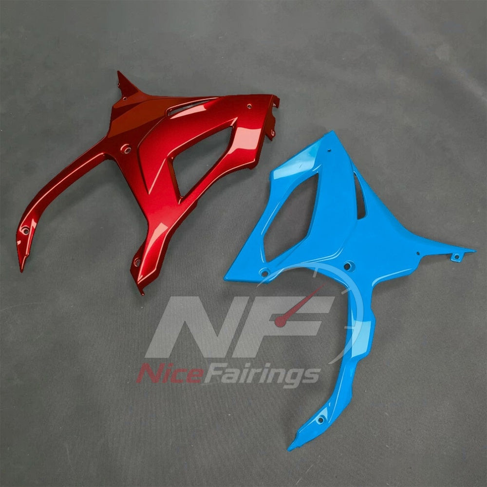 For BMW S1000RR 2025-2026 Red Black Painted ABS Fairings with Complete Replacement Bodywork | NiceFairings - detail angle image