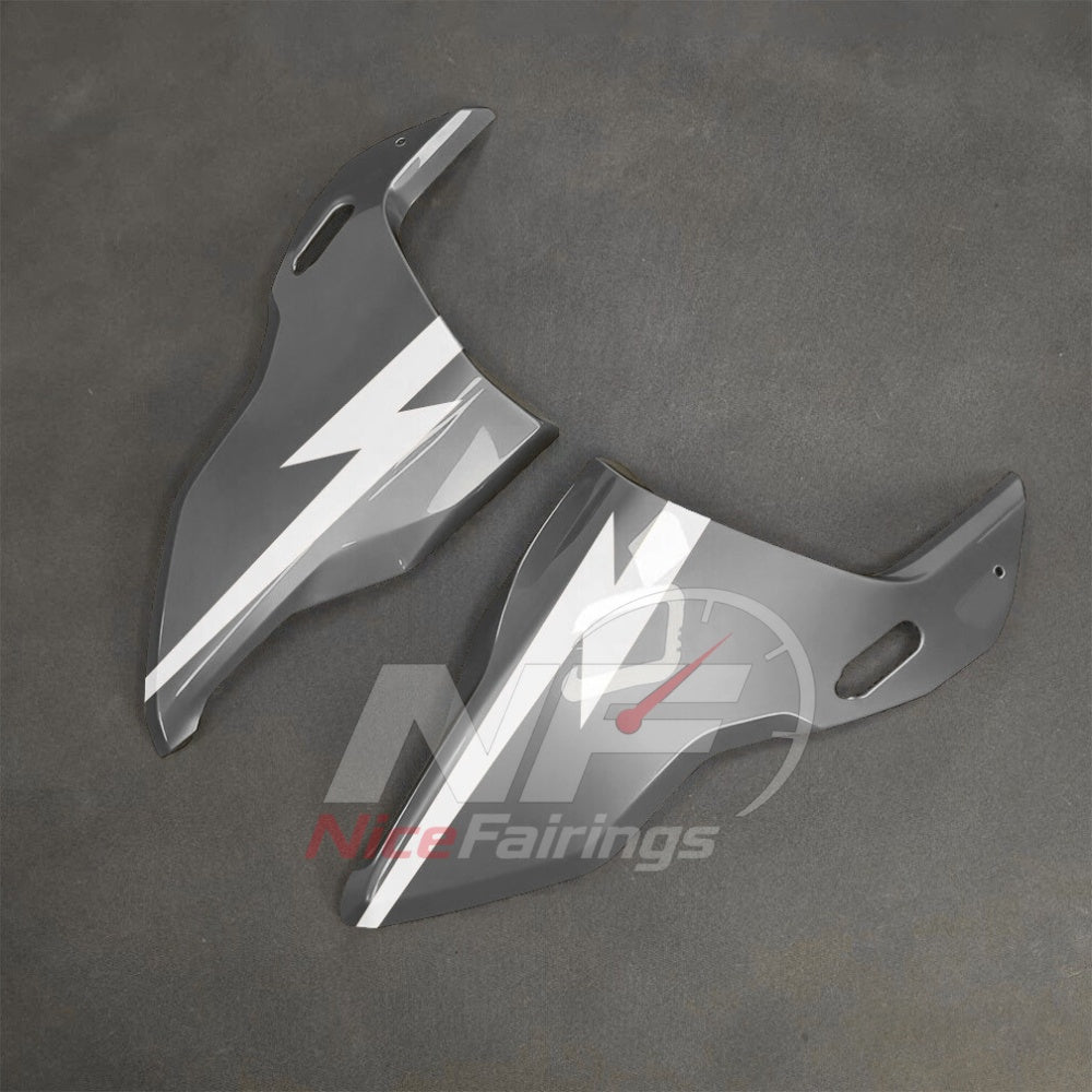 For BMW S1000RR 2025-2026 Blue Black ABS Fairing Kit with Painted Bodywork and Replacement Panels | NiceFairings - detail angle image