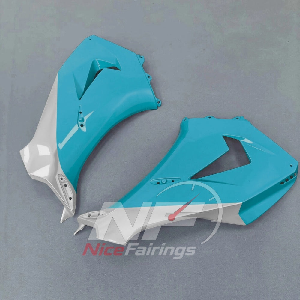 For Honda CBR1000RR-R SP 2024-2026 Teal Black ABS Fairing Kit with Painted Bodywork and Replacement Panels | NiceFairings - detail angle image