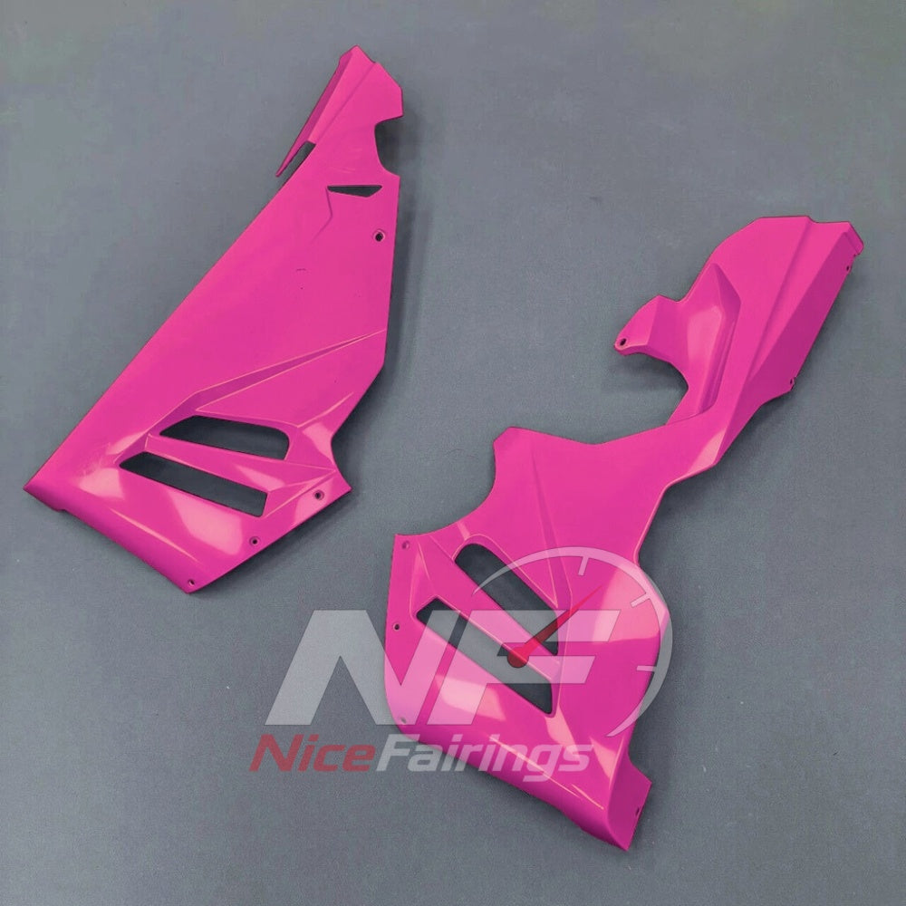 For Honda CBR1000RR-R 2024-2026 Pink Black Custom Fairings with ABS Sportbike Plastics and Full Body Kit | NiceFairings - detail angle image