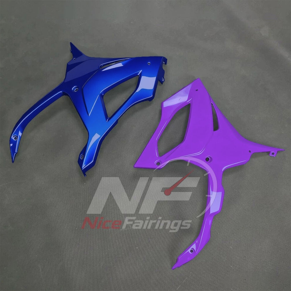 For BMW S1000RR 2025-2026 Blue Black Painted ABS Fairings with Complete Replacement Bodywork | NiceFairings - detail angle image