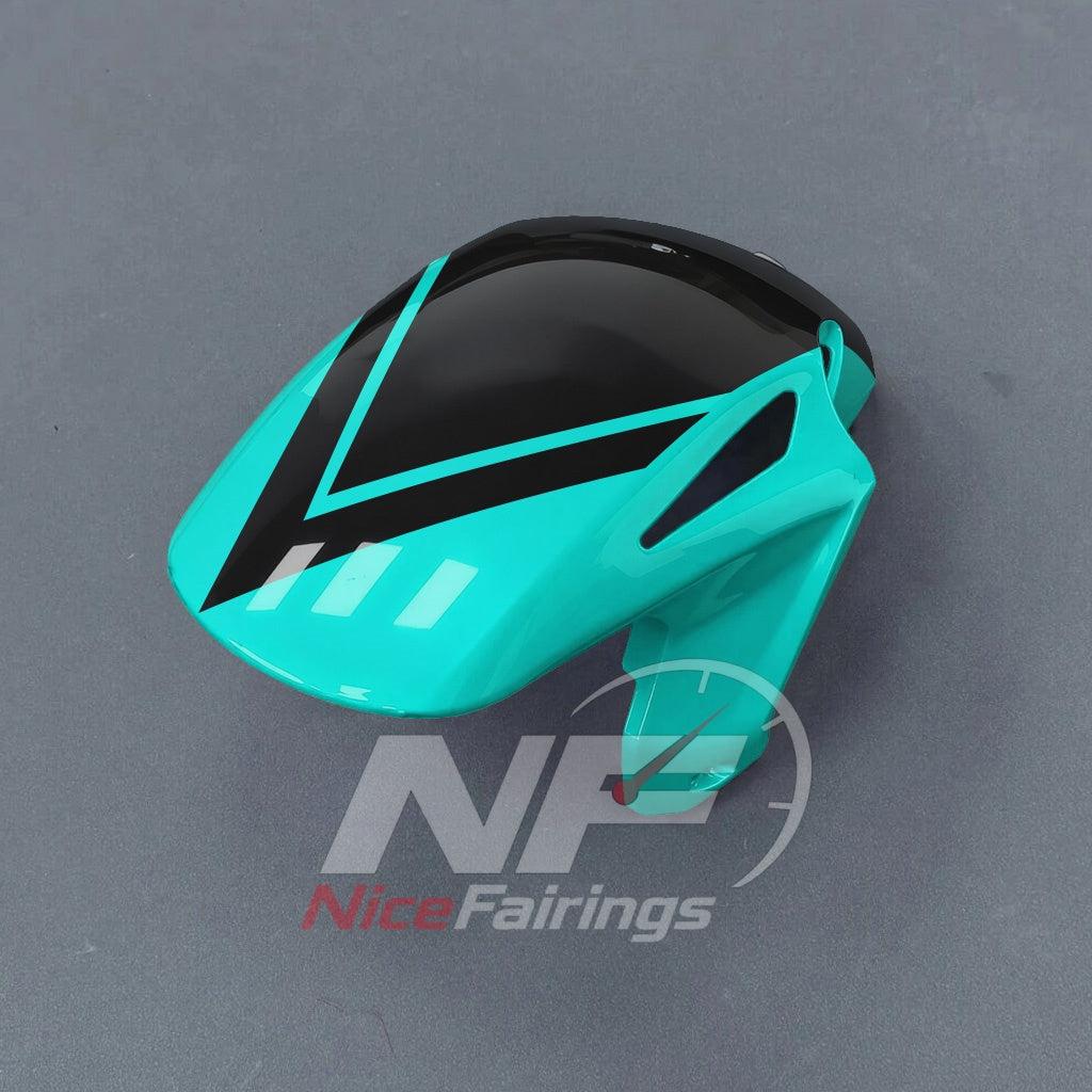 For Honda CBR1000RR-R 2024-2026 Teal Black Painted ABS Fairings with Complete Replacement Bodywork | NiceFairings - detail angle image