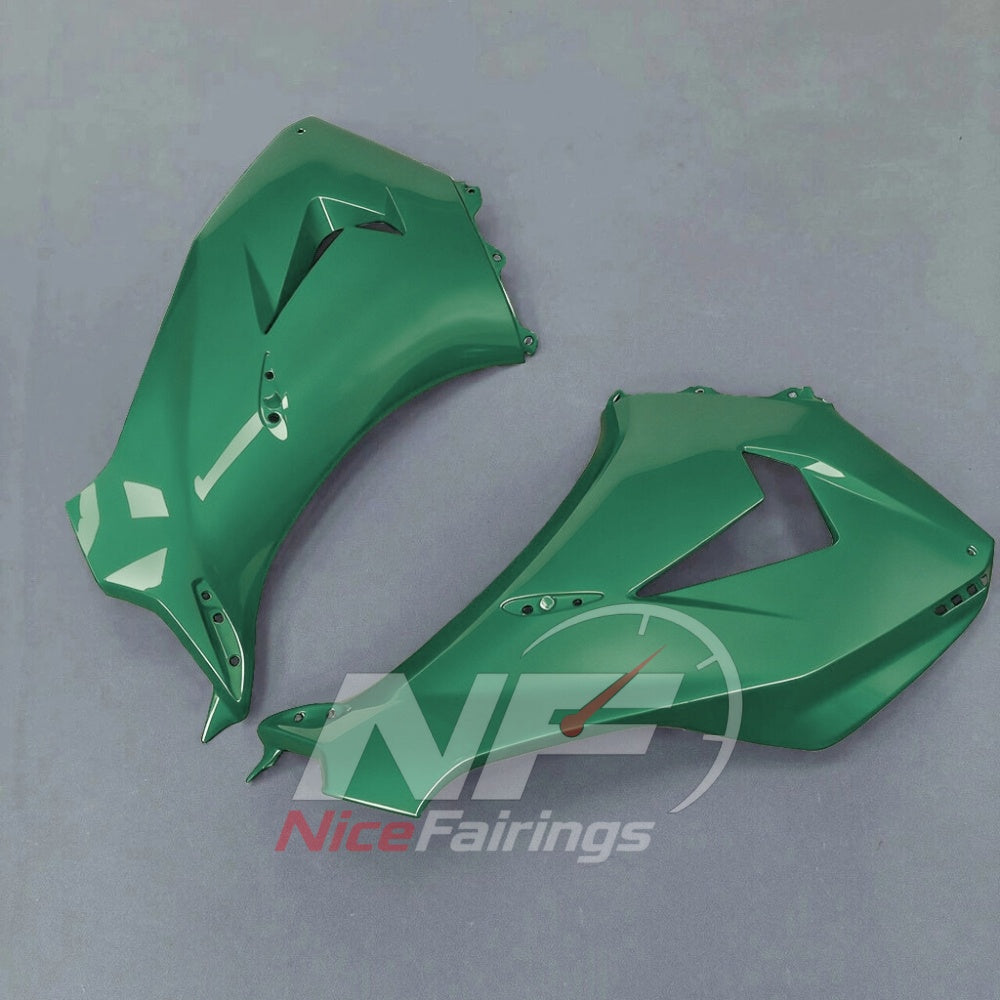 For Honda CBR1000RR-R SP 2024-2026 Green Black ABS Fairing Kit with Painted Bodywork and Replacement Panels | NiceFairings - detail angle image
