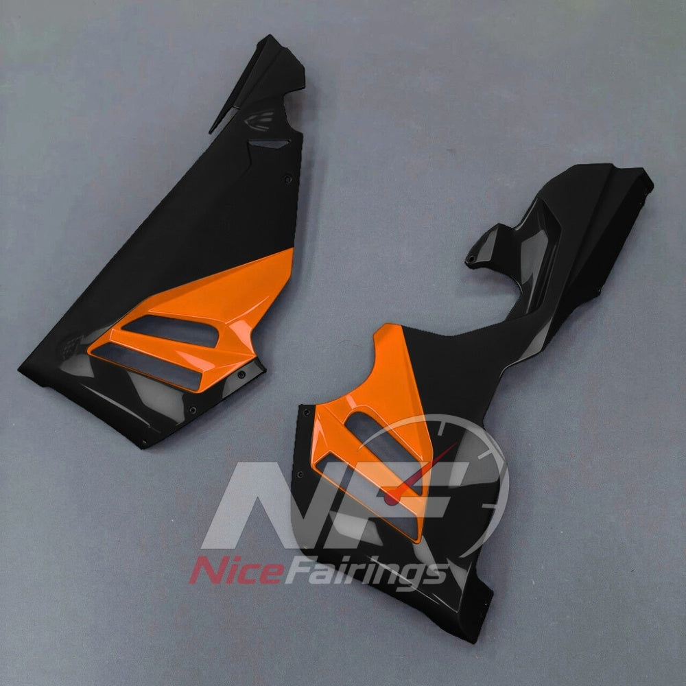 For Honda CBR1000RR-R 2024-2026 Orange Black Painted ABS Fairings with Complete Replacement Bodywork | NiceFairings - detail angle image