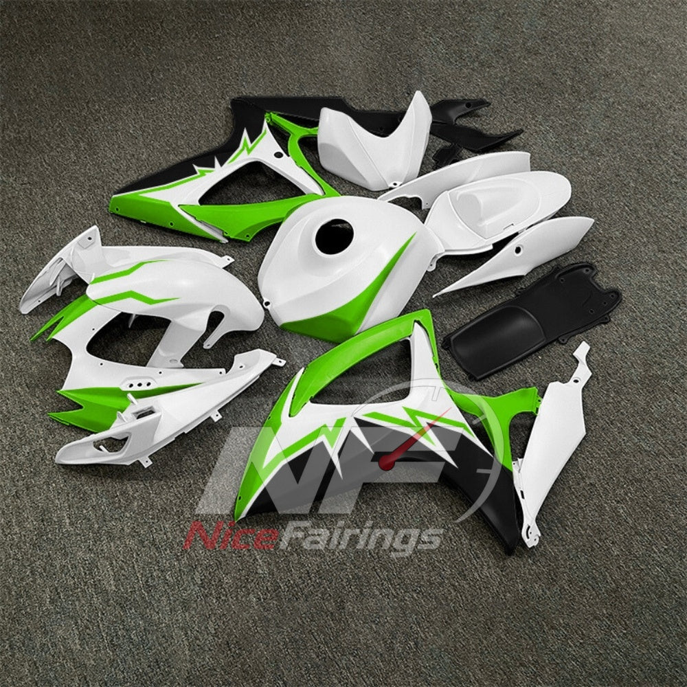 For Suzuki GSXR600 GSXR750 K6 2006-2007 ABS Fairing Kit Gray Painted Bodywork | NiceFairings - additional angle image