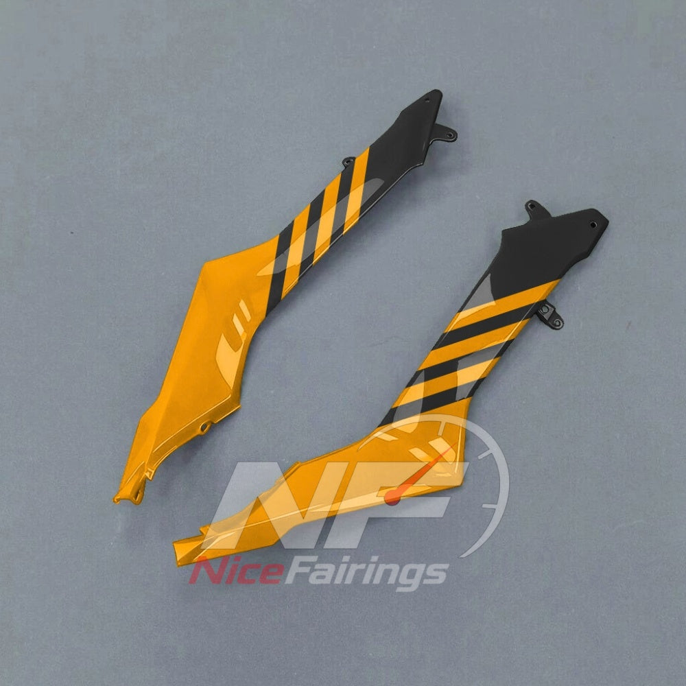 For Honda CBR1000RR-R 2024-2026 Yellow Black Custom Fairings with ABS Sportbike Plastics and Full Body Kit | NiceFairings - additional angle image