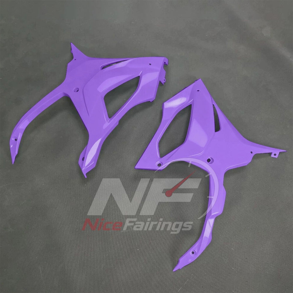 For BMW S1000RR 2025-2026 Purple Black Sportbike Fairing Set with Custom Painted Plastics | NiceFairings - additional angle image