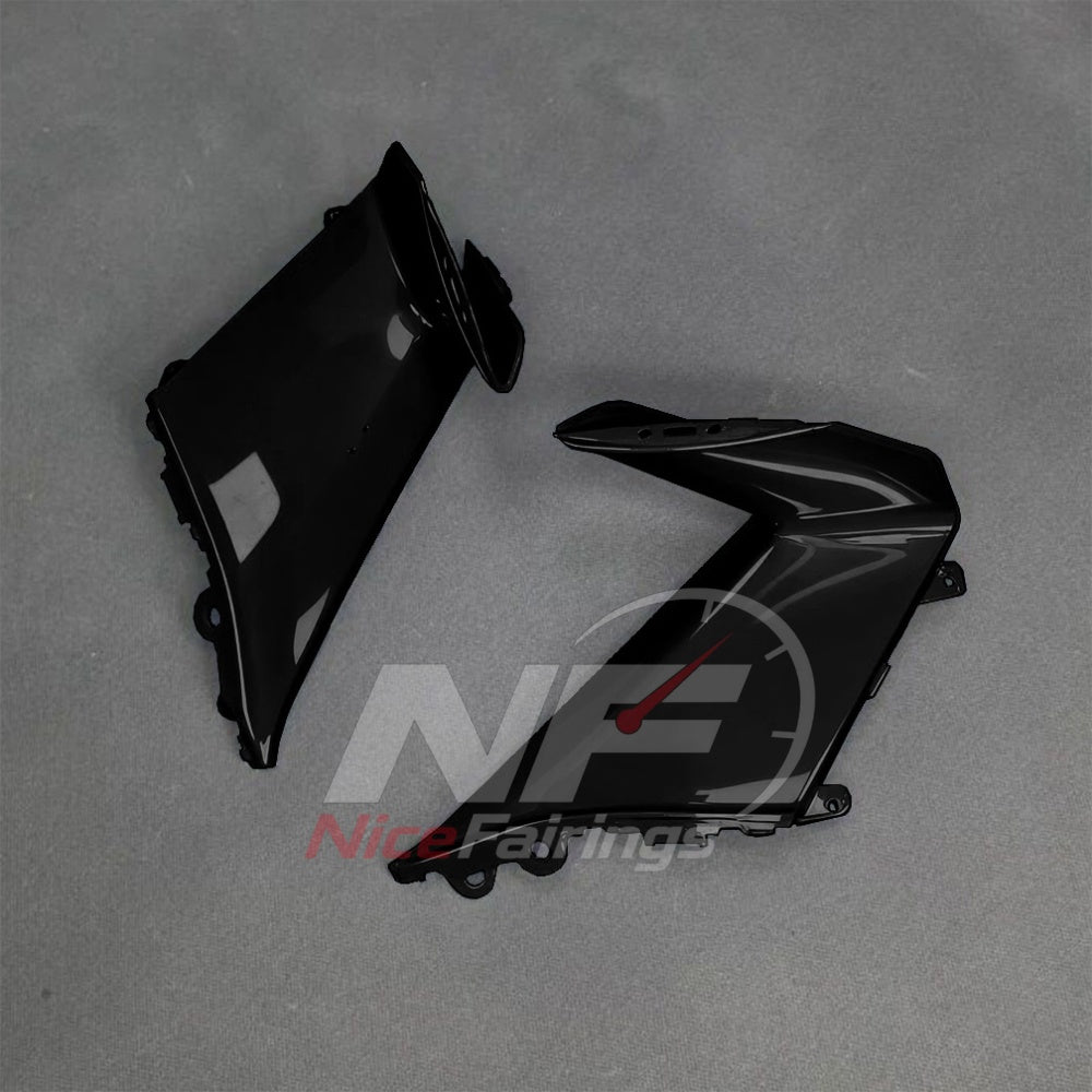For BMW S1000RR 2025-2026 Blue Black Painted ABS Fairings with Complete Replacement Bodywork | NiceFairings - rear angle image