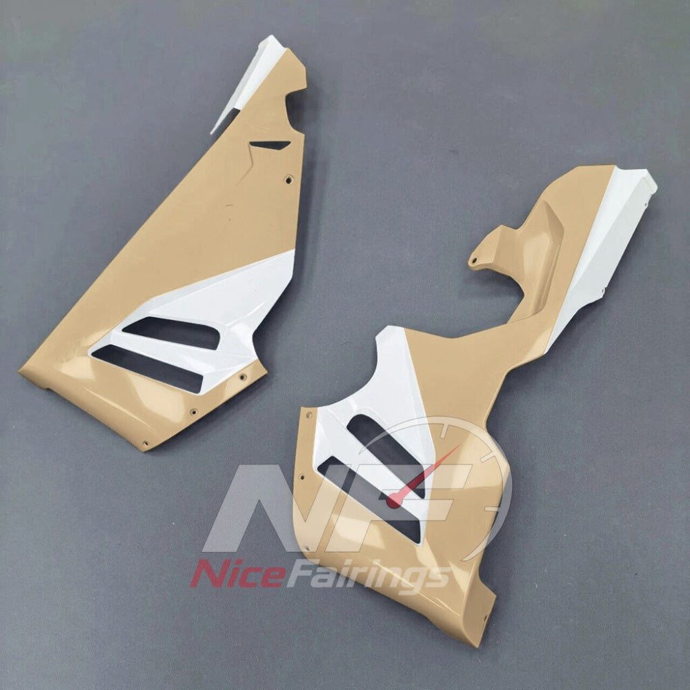 For Honda CBR1000RR-R SP 2024-2026 Yellow Black Sportbike Fairing Set with Custom Painted Plastics | NiceFairings - additional angle image