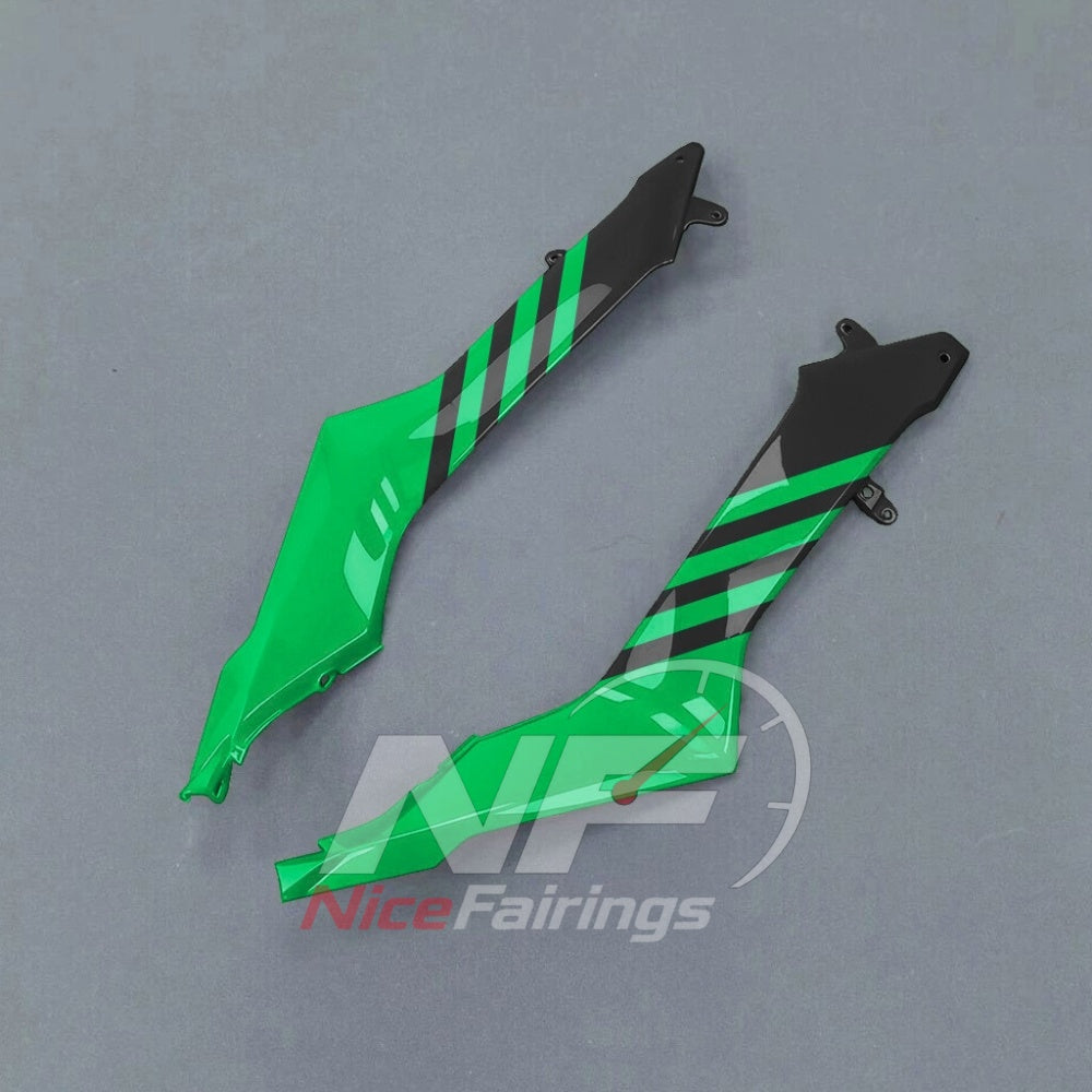 For Honda CBR1000RR-R SP 2024-2026 Green Black Sportbike Fairing Set with Custom Painted Plastics | NiceFairings - additional angle image