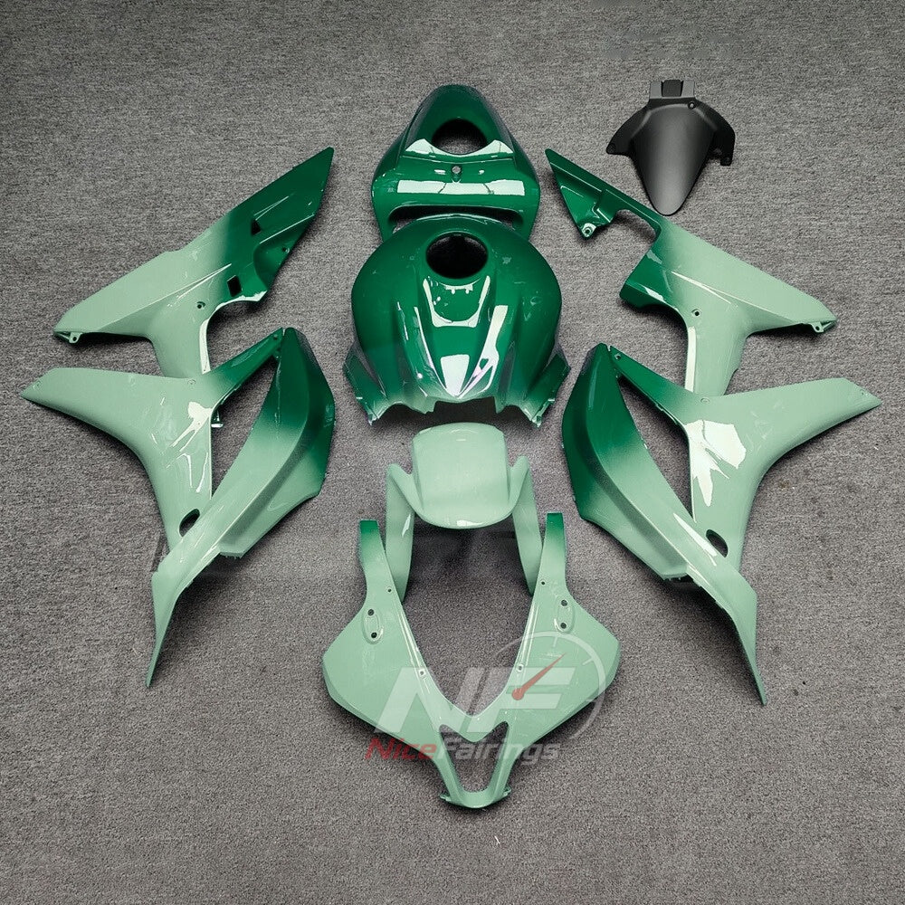 Replacement Black ABS Body Panel Kit Fits 2007-2008 Honda CBR600RR F5 | NiceFairings - paint design NO.2 option image