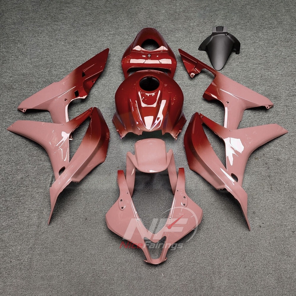 Replacement Black ABS Body Panel Kit Fits 2007-2008 Honda CBR600RR F5 | NiceFairings - paint design NO.3 option image