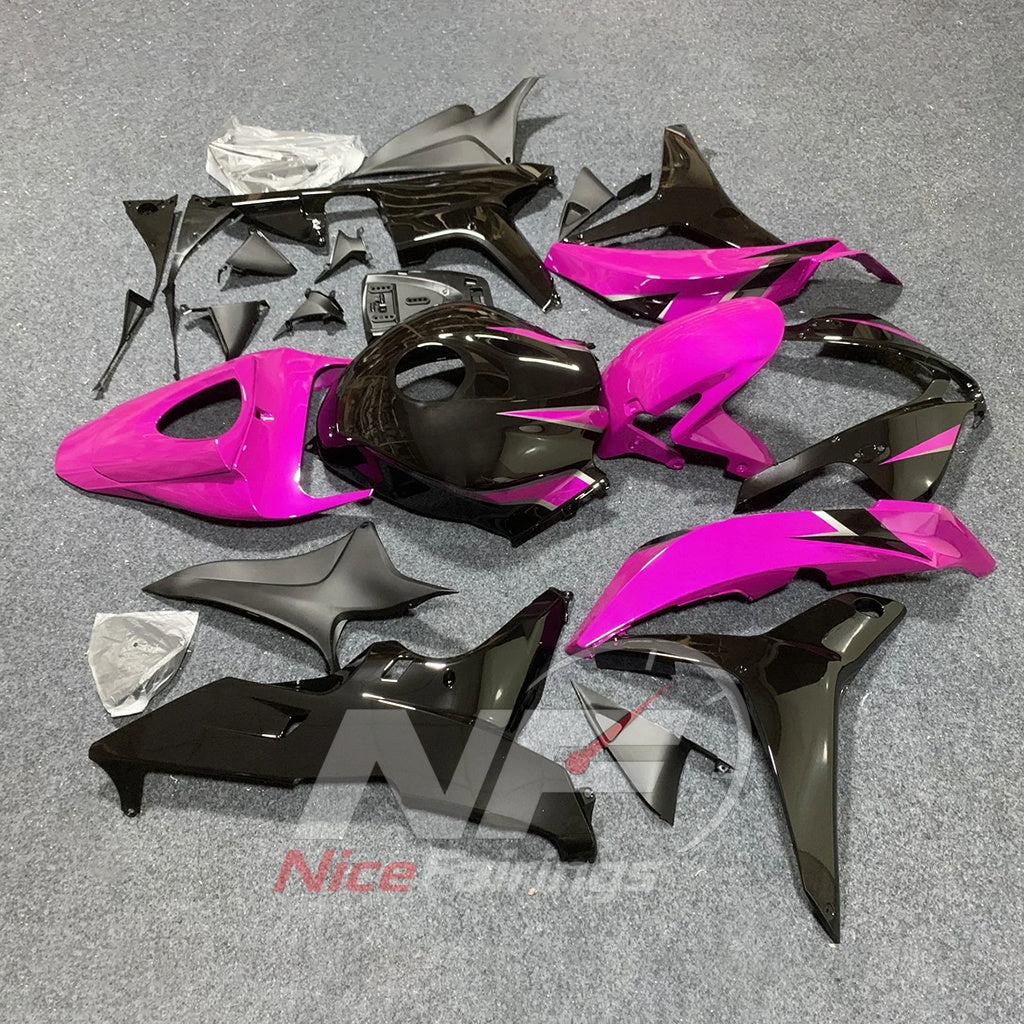 Pink ABS Cowling Panels Compatible with 2007-2008 Honda CBR600RR F5 | NiceFairings - front angle image