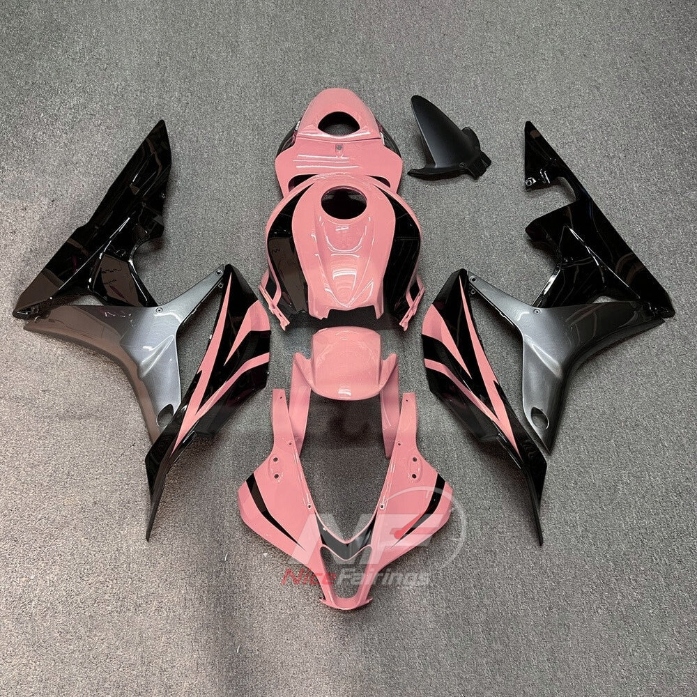 Pink Injection-Molded Fairing Set Fits Honda CBR600RR F5 2007-2008 | NiceFairings - main product image