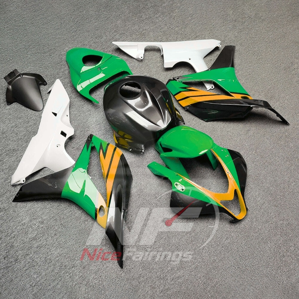 Replacement Body Panels Compatible with 2007-2008 Honda CBR600RR F5 | NiceFairings - side angle image