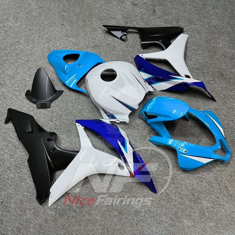 ABS Injection Fairing Kit Fits 2007-2008 Honda CBR600RR F5 | NiceFairings - side angle image