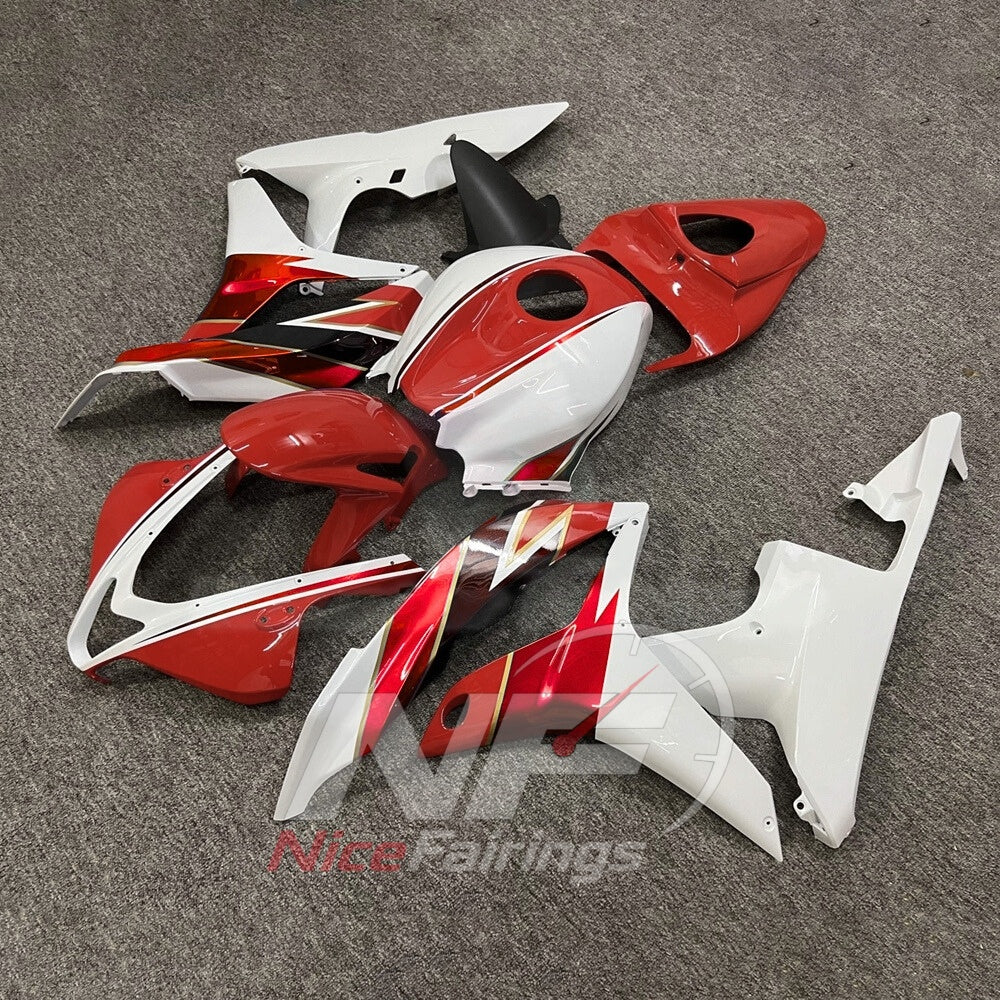 Replacement Motorcycle Fairing Kit Fits Honda CBR600RR F5 2007-2008 | NiceFairings - front angle image