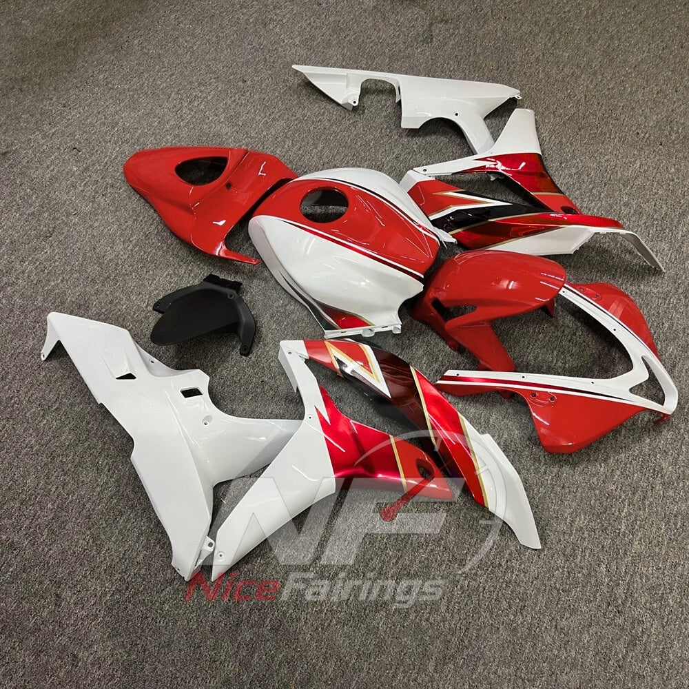 Replacement Motorcycle Fairing Kit Fits Honda CBR600RR F5 2007-2008 | NiceFairings - side angle image