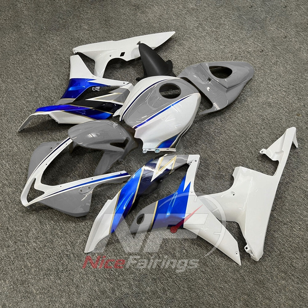 Painted ABS Plastic Fairing Set Fits 2007-2008 Honda CBR600RR F5 | NiceFairings - front angle image