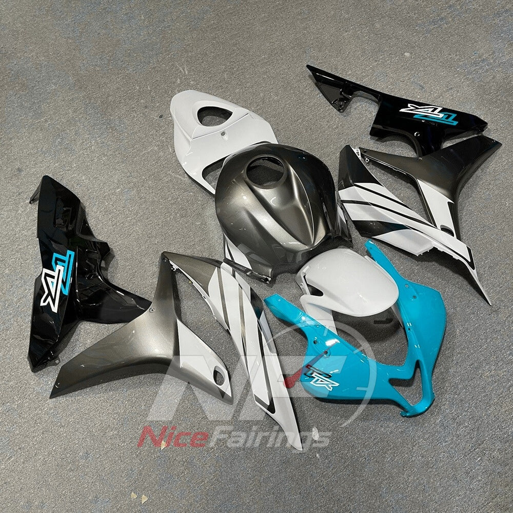 Replacement ABS Cowling Panels Compatible with 2007-2008 Honda CBR600RR F5 | NiceFairings - side angle image
