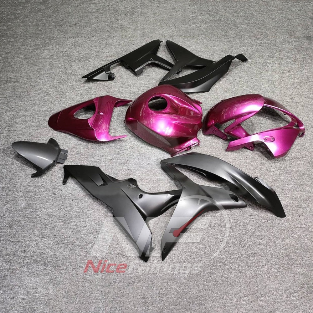 Custom-Painted Pink ABS Injection Fairing Kit Fits 2007-2008 Honda CBR600RR F5 | NiceFairings - front angle image