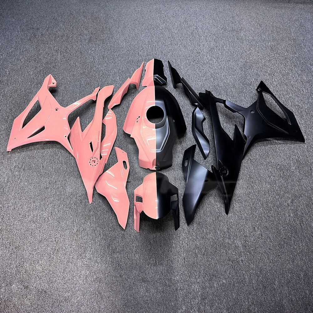 For BMW S1000RR 2019-2022 Gloss Black Custom Fairings, ABS Replacement Plastics Full Body Kit | NiceFairings - main product image