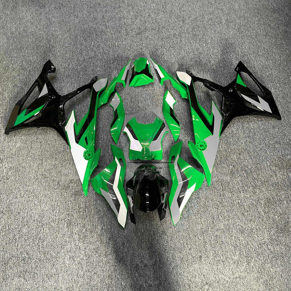 For BMW S1000RR 2019-2022 Stealth Black Custom Painted ABS Body Kit For Street Or Track | NiceFairings - main product image