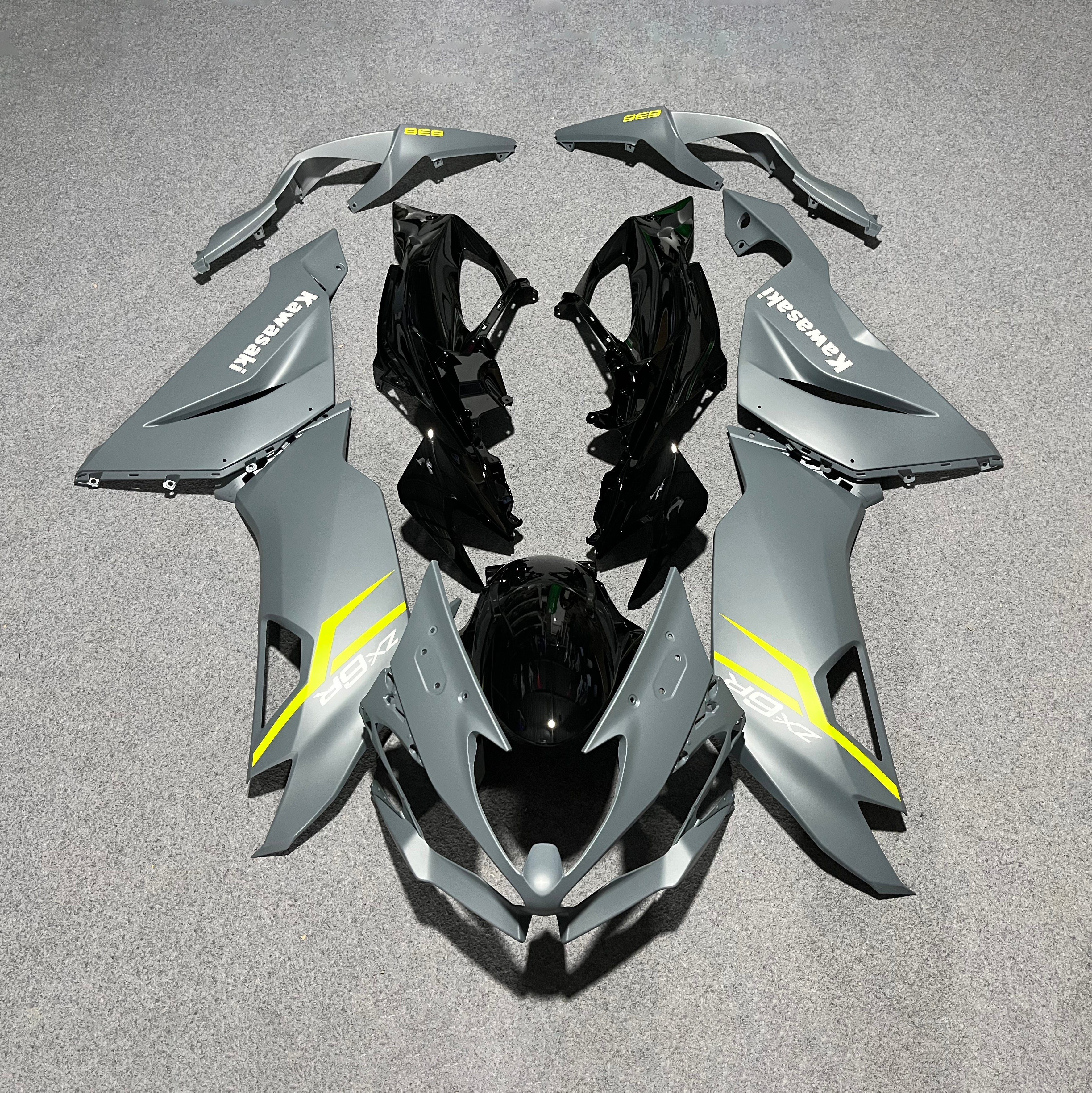 Kawasaki ZX6R 636 2019-2023 ABS Fairing Kit Street Bodywork | NiceFairings - main product image