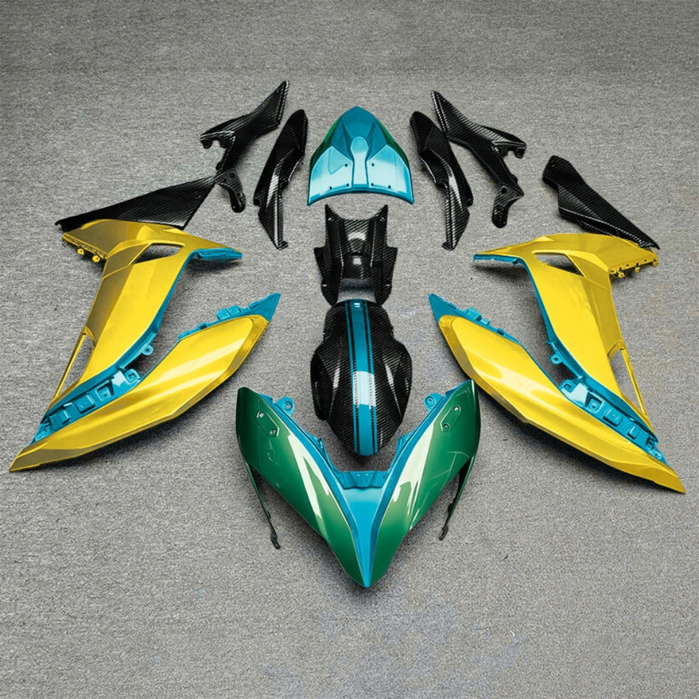 ER-6F Ninja 650 2017-2019 Replacement Fairing Set Style 12 | NiceFairings - main product image