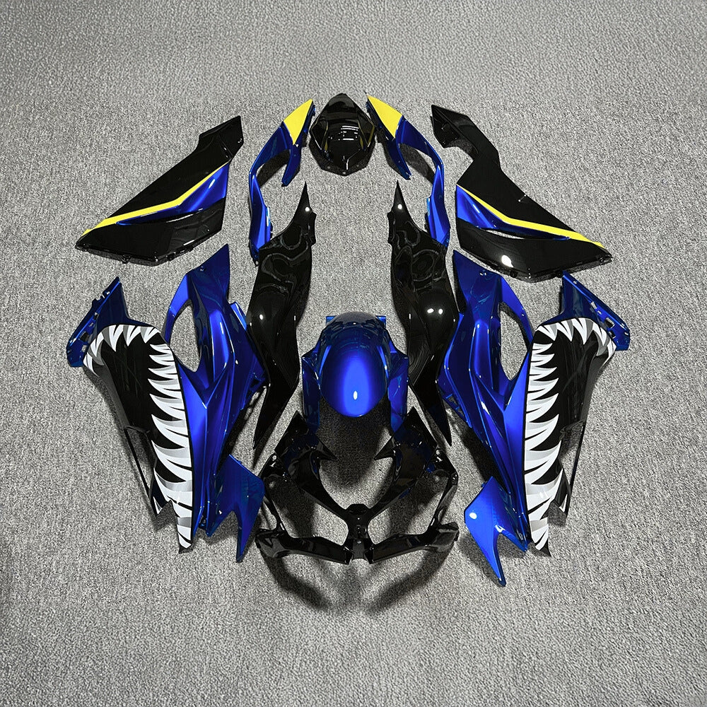 Ninja ZX6R 636 2019-2023 Sportbike Plastics Custom Graphics Tank Cover | NiceFairings - main product image