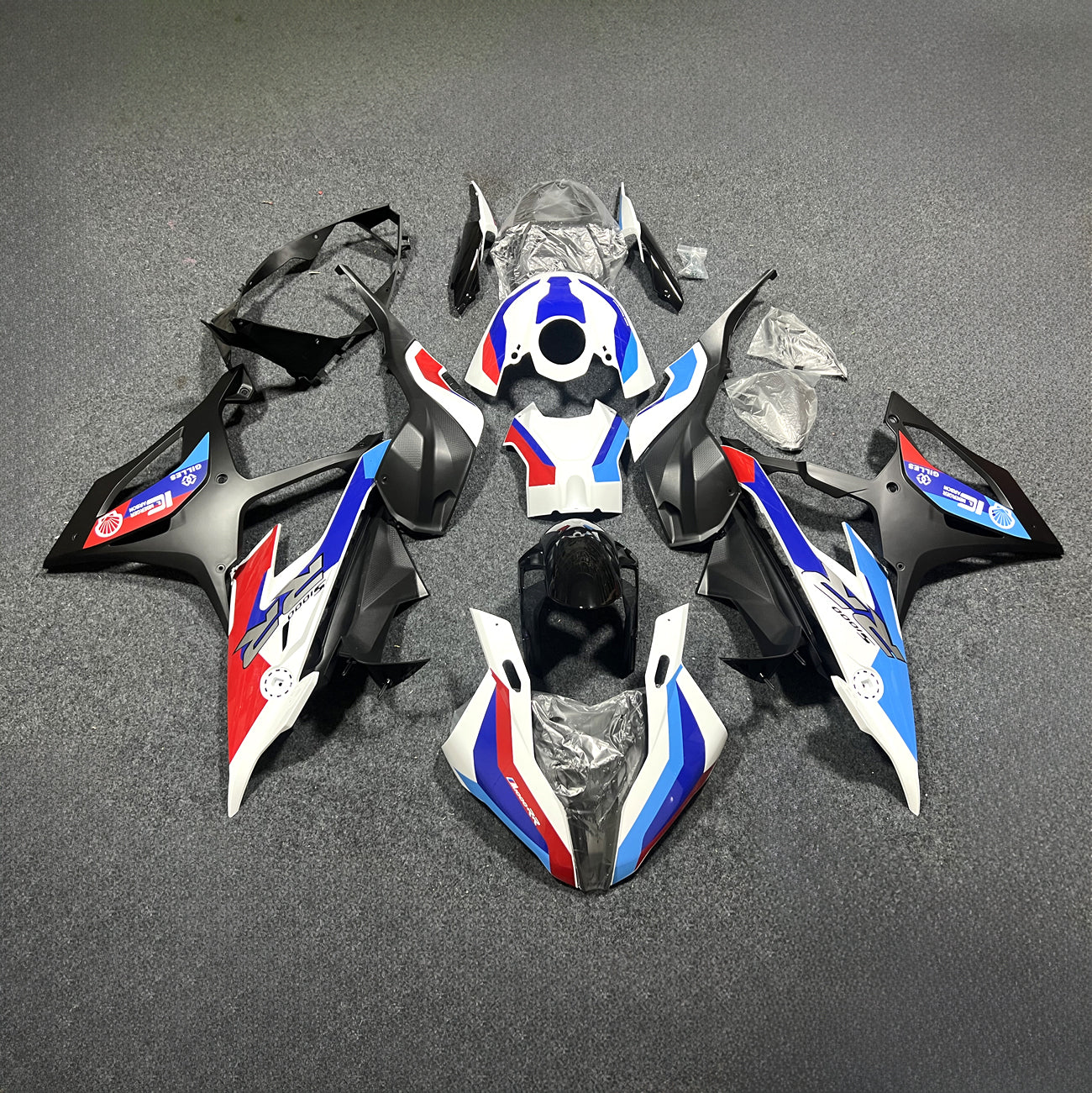 For BMW S1000RR 2019-2022 Race Replica Custom Painted ABS Body Kit With Tank Cover | NiceFairings - main product image