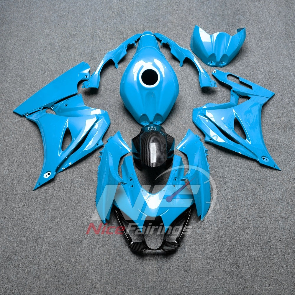 For Suzuki GSXR1000 K17 2017-2026 ABS Fairing Kit Blue Painted Bodywork | NiceFairings - main product image