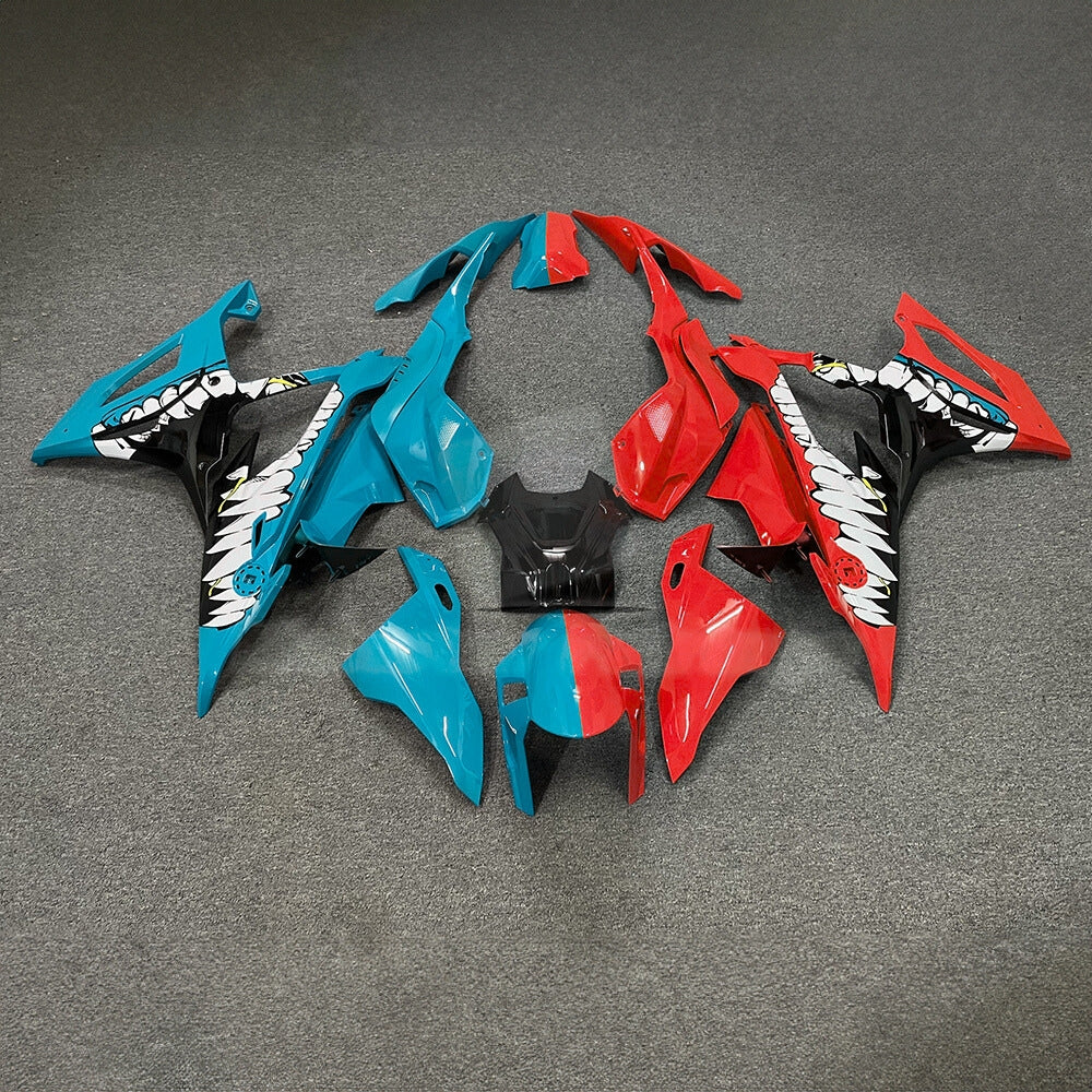 For BMW S1000RR 2019-2022 Red Black Custom Fairings, ABS Replacement Plastics Full Body Kit | NiceFairings - main product image