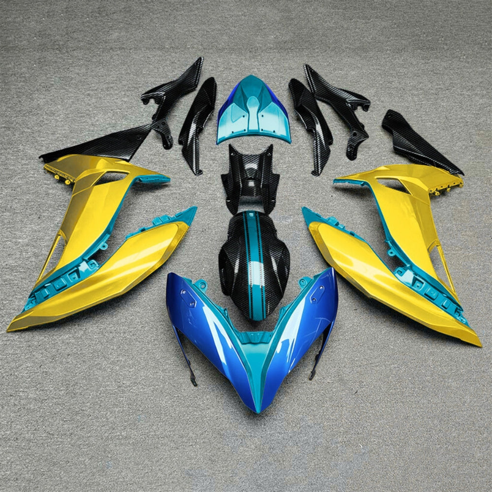 Ninja 650 2017-2019 ABS Motorcycle Plastics Style 14 | NiceFairings - main product image