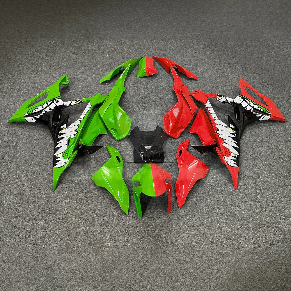 For BMW S1000RR 2019-2022 Tri Color Motorcycle Fairing Kit, Aftermarket ABS Body Panels | NiceFairings - main product image