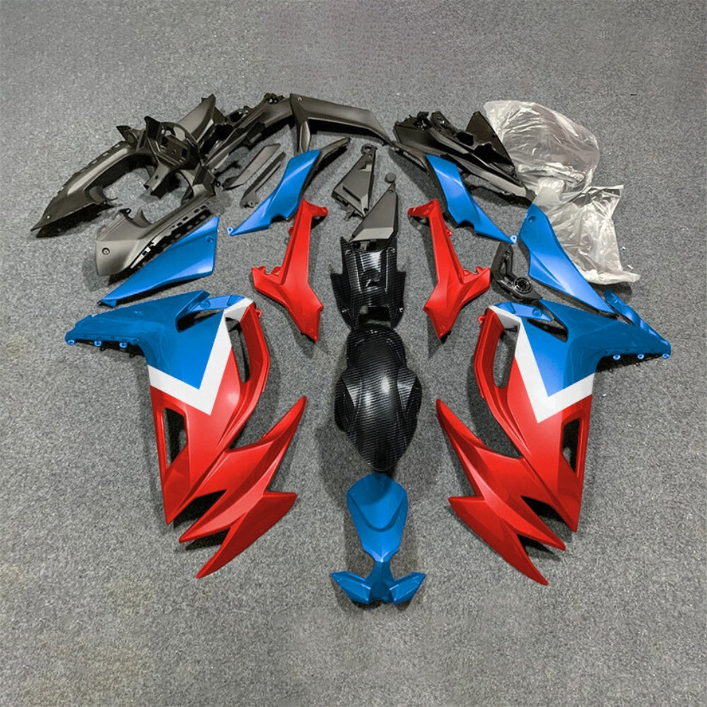 For KAWASAKI Ninja 650 ER-6F 2020-2026 Red Black Custom Painted Motorcycle Fairings Kit | NiceFairings - main product image