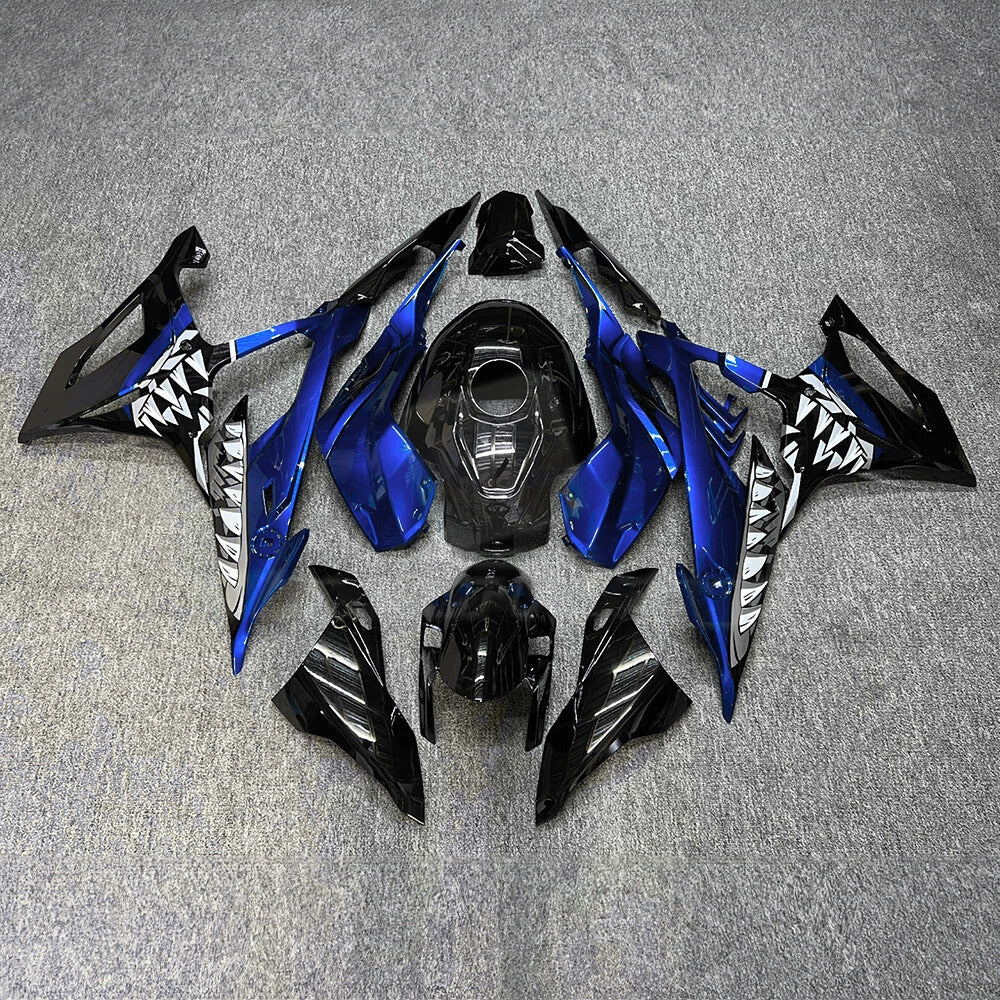 For BMW S1000RR 2019-2022 Lime Yellow Premium Edition Full Fairing Kit, Painted ABS Motorcycle Plastics | NiceFairings - main product image