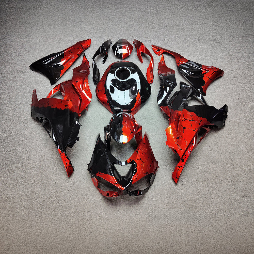 For Kawasaki Ninja ZX-6R 636 2024-2025 Custom Fairings Lime Green Special Edition | NiceFairings - paint design NO.2 option image