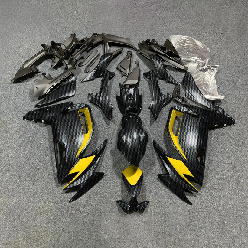 For KAWASAKI Ninja 650 ER-6F 2020-2026 Yellow Black Aftermarket ABS Fairing Kit Full Bodywork | NiceFairings - main product image