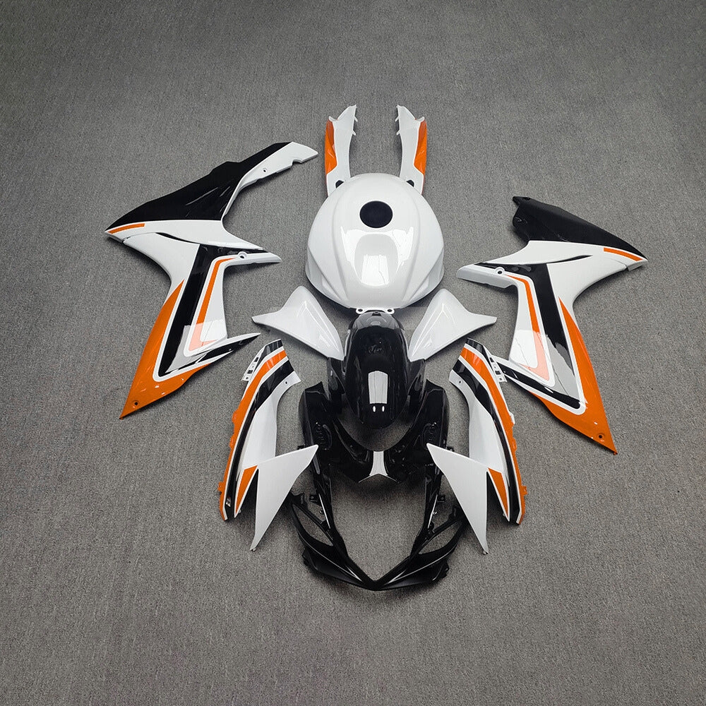 For Suzuki GSXR600 GSXR750 K11 2011-2016 Orange Black ABS Fairing Kit with Painted Bodywork and Replacement Panels | NiceFairings - main product image