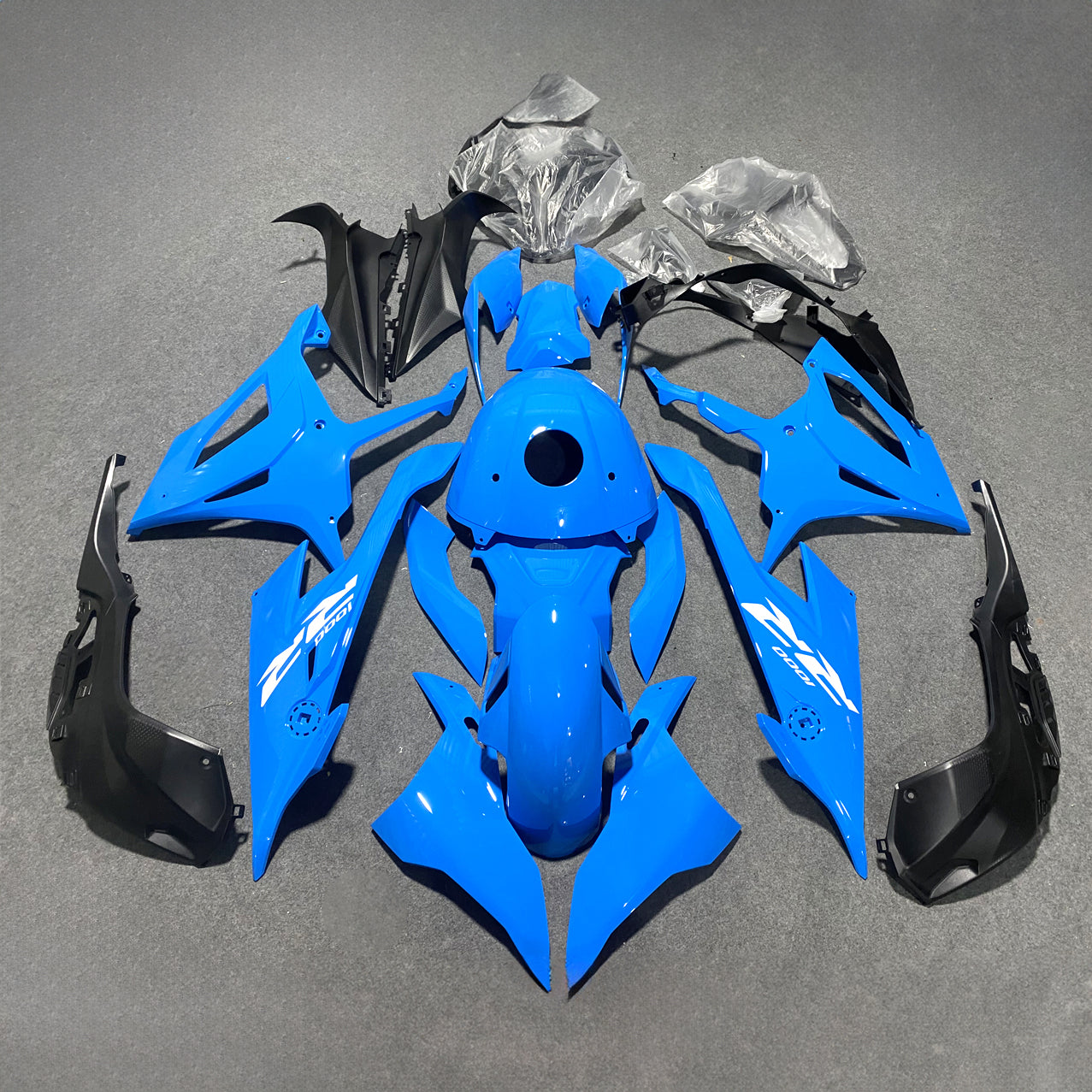 For BMW S1000RR 2019-2022 Red Black Custom Painted ABS Body Kit With Tank Cover | NiceFairings - main product image