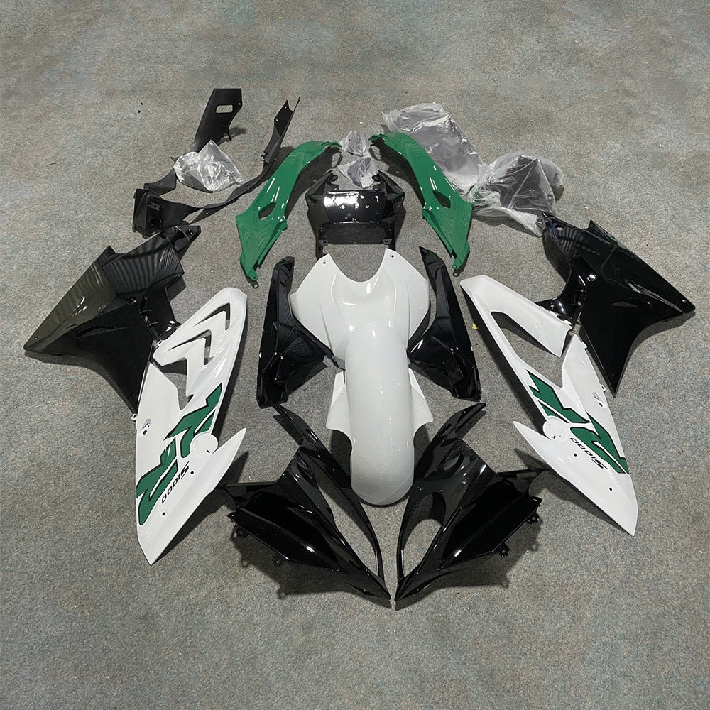 For BMW S1000RR 2017-2018 Lime Yellow Standard No Tank Cover Motorcycle Fairing Kit, Aftermarket ABS Body Panels | NiceFairings - main product image