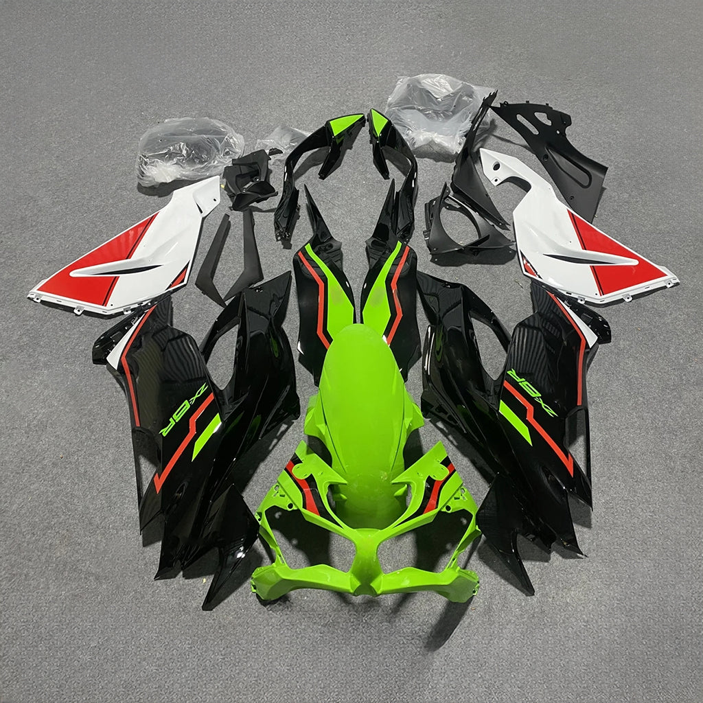Kawasaki ZX-6R 636 2019-2023 Replacement Fairing Set Pearl White | NiceFairings - main product image